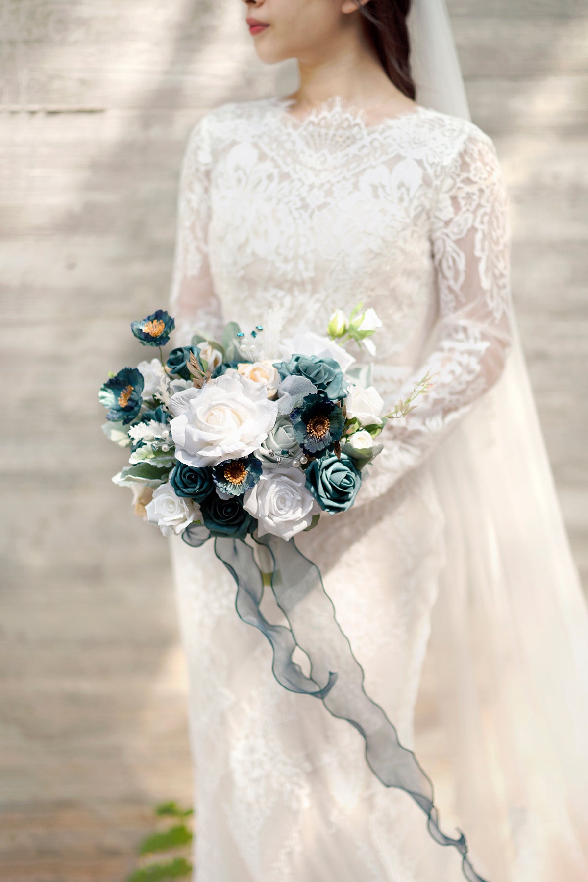 Caixas de flores de designer Moody Teal