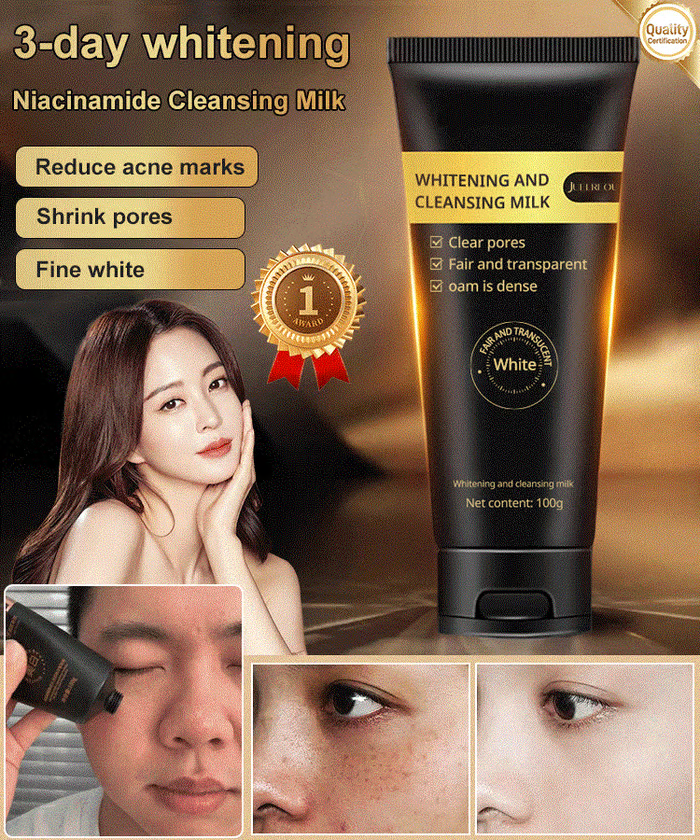 Produto de limpeza branqueador purificante de niacinamida