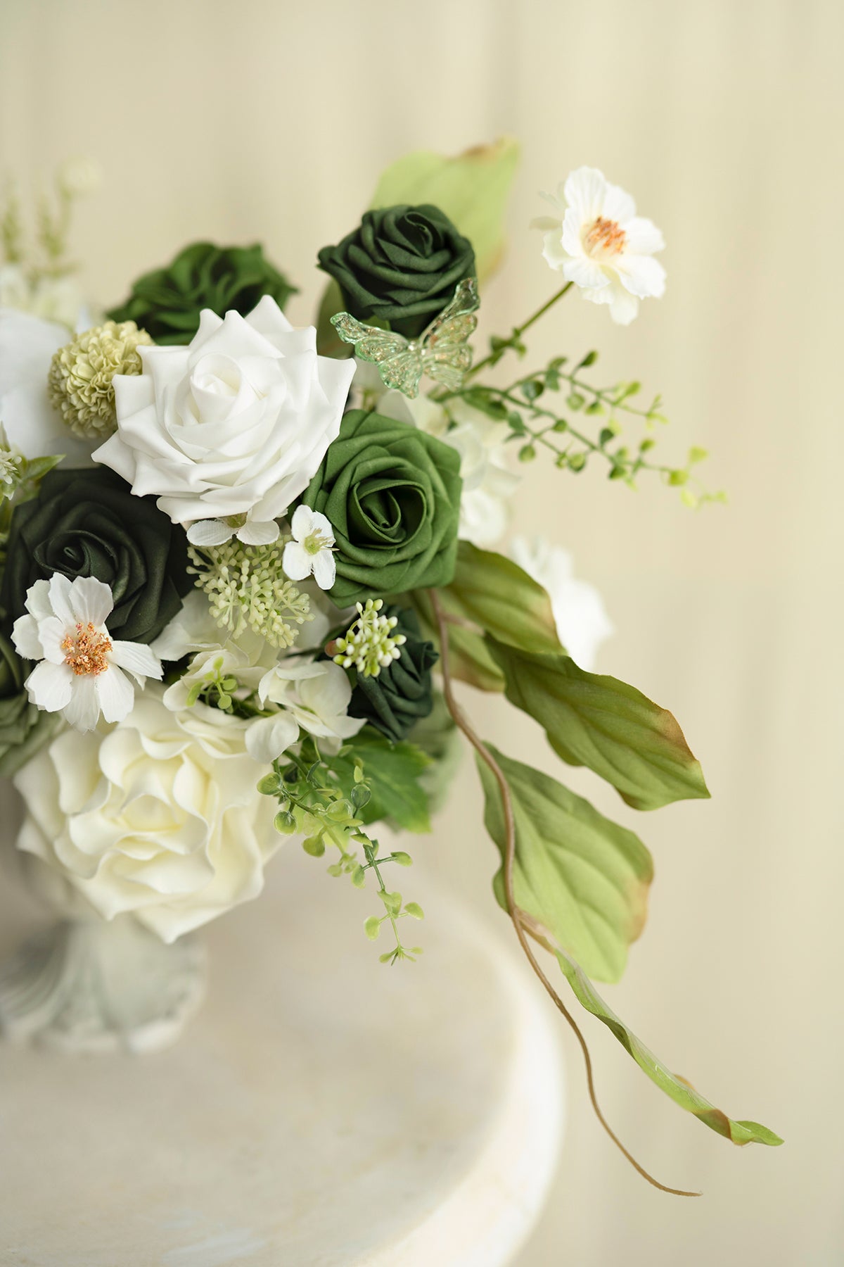 Rosa de espuma 3" com haste - 66 cores