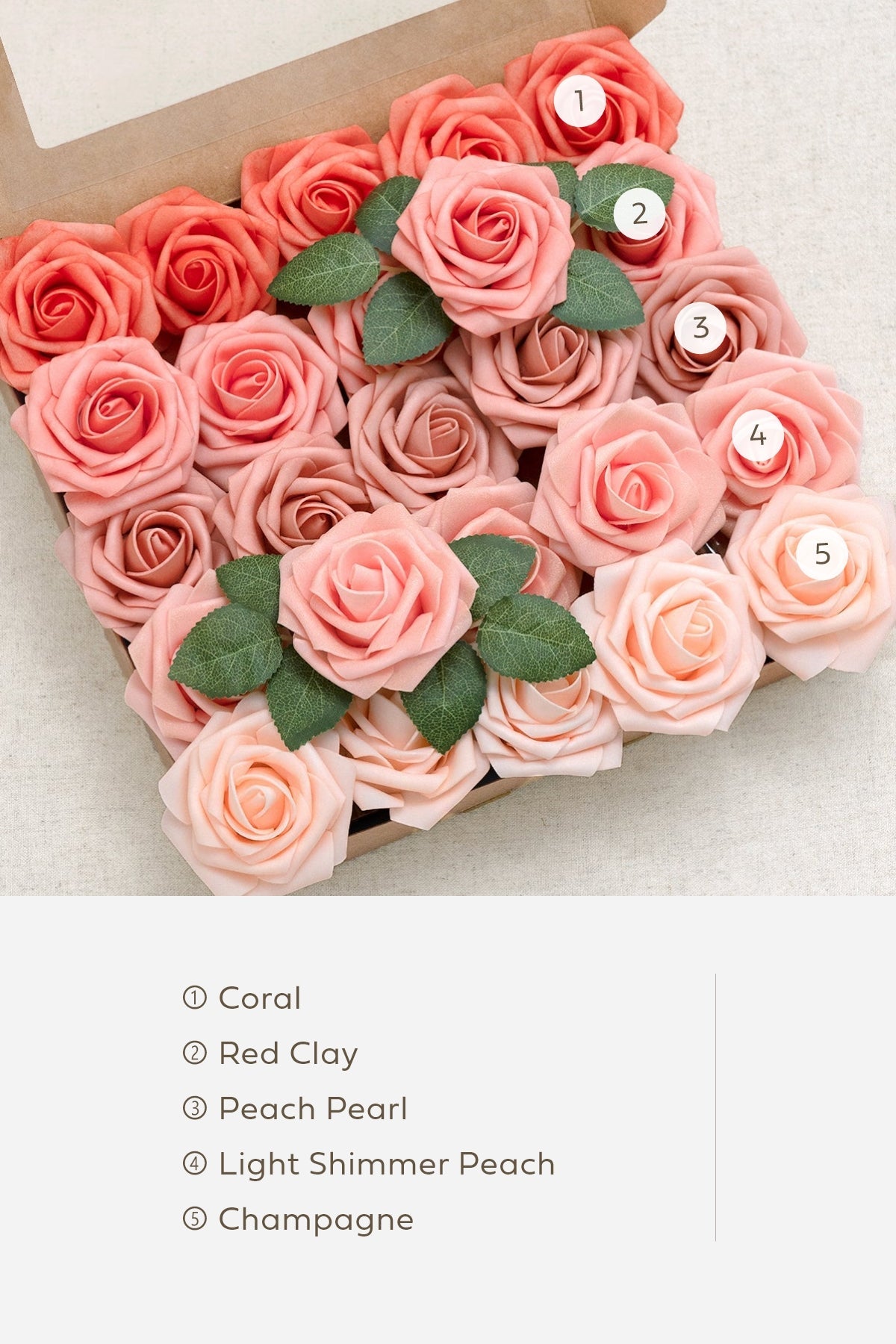 Rosa de espuma 3" com haste - 66 cores
