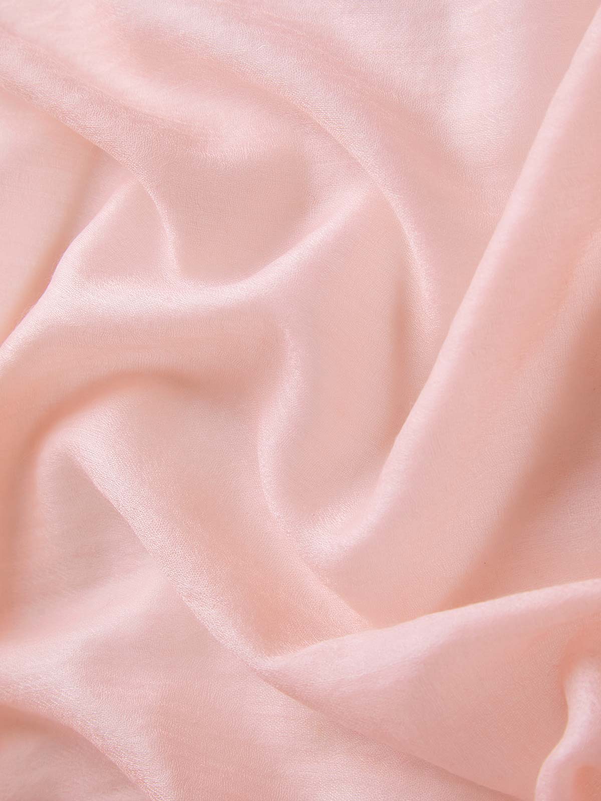 Featherlight Pink Cashmere Scarf