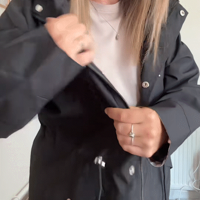 🍂Liquidação Outono 49% 💗🧥Blusão impermeável xadrez definitivo para mulher🍃