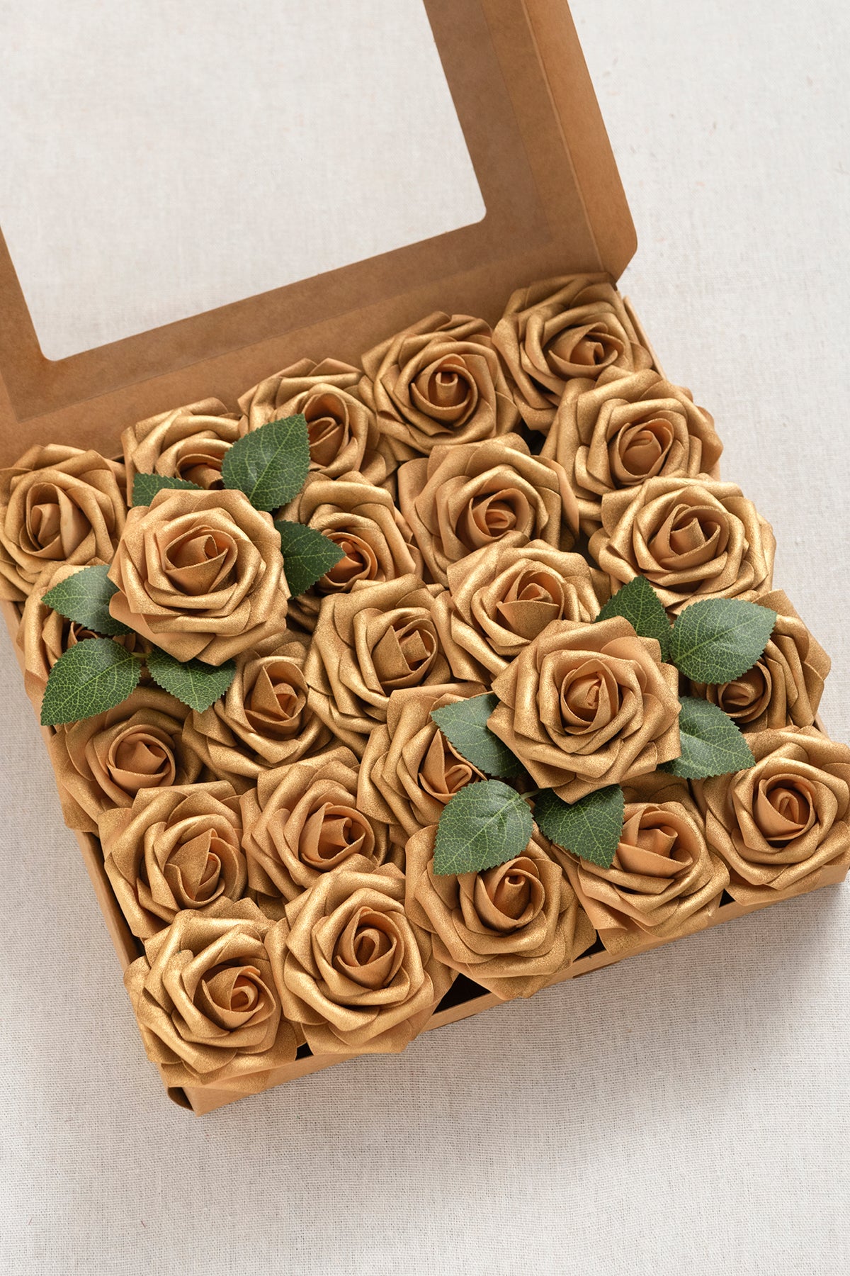 Rosa de espuma 3" com haste - 66 cores