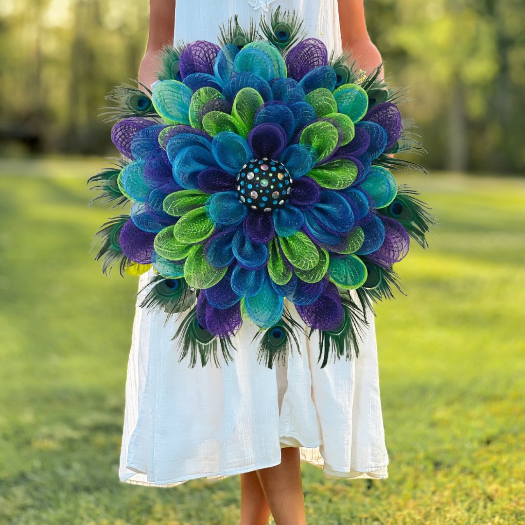 💖 Oferta por tempo limitado💖 45% OFF - Coroa de Pavão