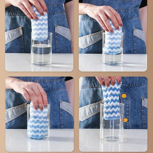 Pano de limpeza de microfibra superabsorvente (oferta de 50%)