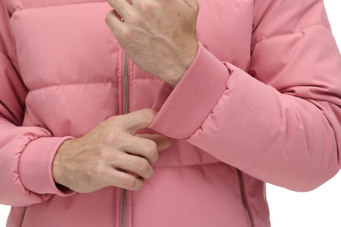 Jaqueta de inverno masculina acolchoada forrada jaqueta bomber com z&iacute;per completo casaco casual grosso outwear