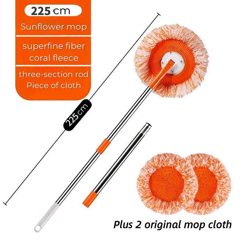 [Original + envio em 24 horas] Esfregão retrátil de cabo longo para limpeza de carros, esfregão retrátil, limpador de vidro, escova de limpeza de janelas, rotação de 360 ​​graus