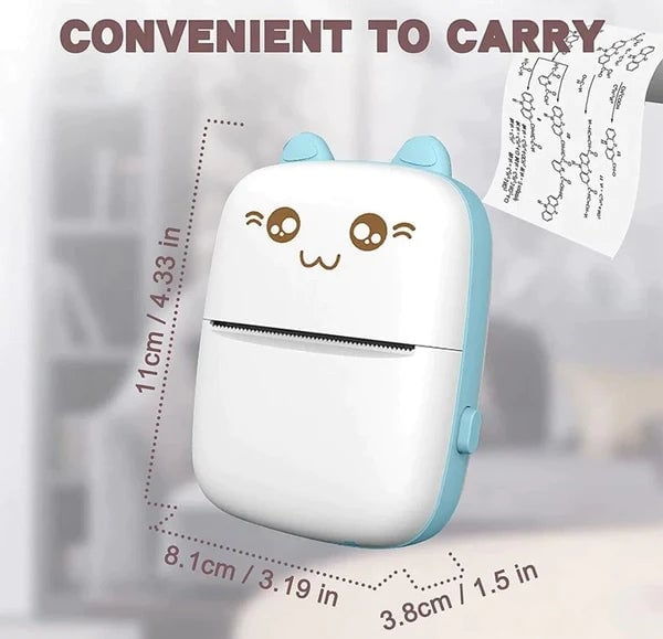 🔥GRANDE PROMOÇÃO - 49% OFF🔥Mini Impressora Térmica Portátil