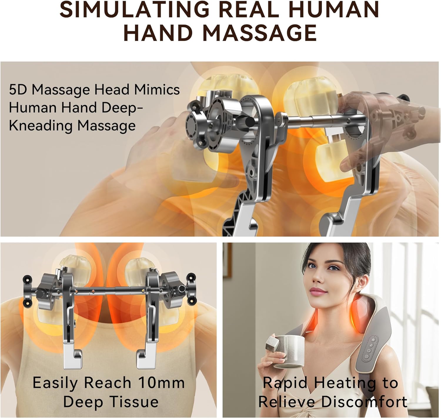 Massageador Pescoço e Ombros™ X2 Pro