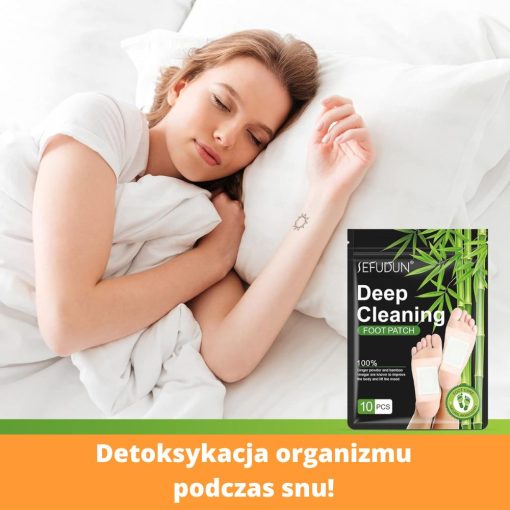 Exemplo de uso de adesivos de desintoxica&ccedil;&atilde;o