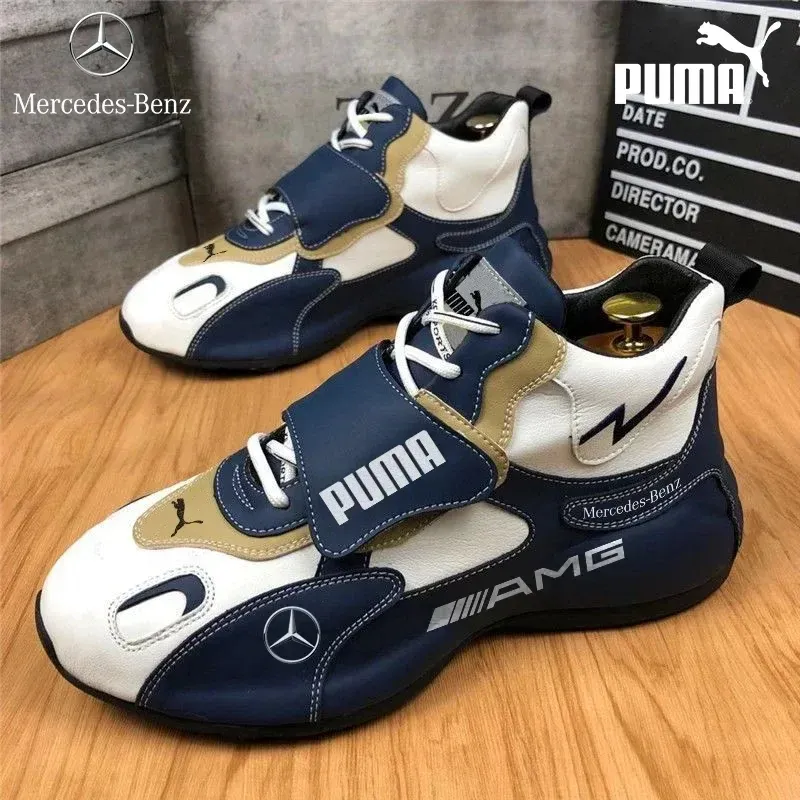 Novos sapatos casuais masculinos PUMA Mercedes-Benz