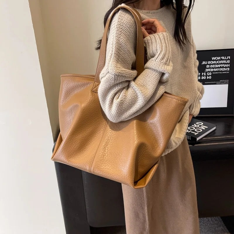 Bolsa de couro vegan Leah