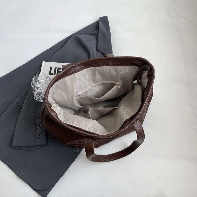 Bolsa de couro vegan Leah