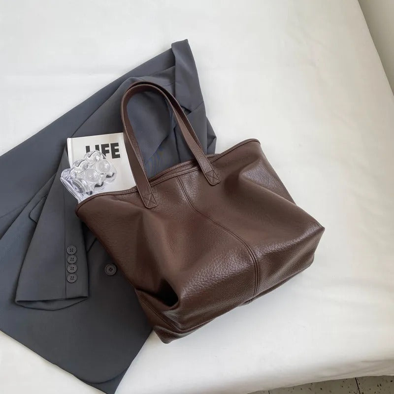 Bolsa de couro vegan Leah