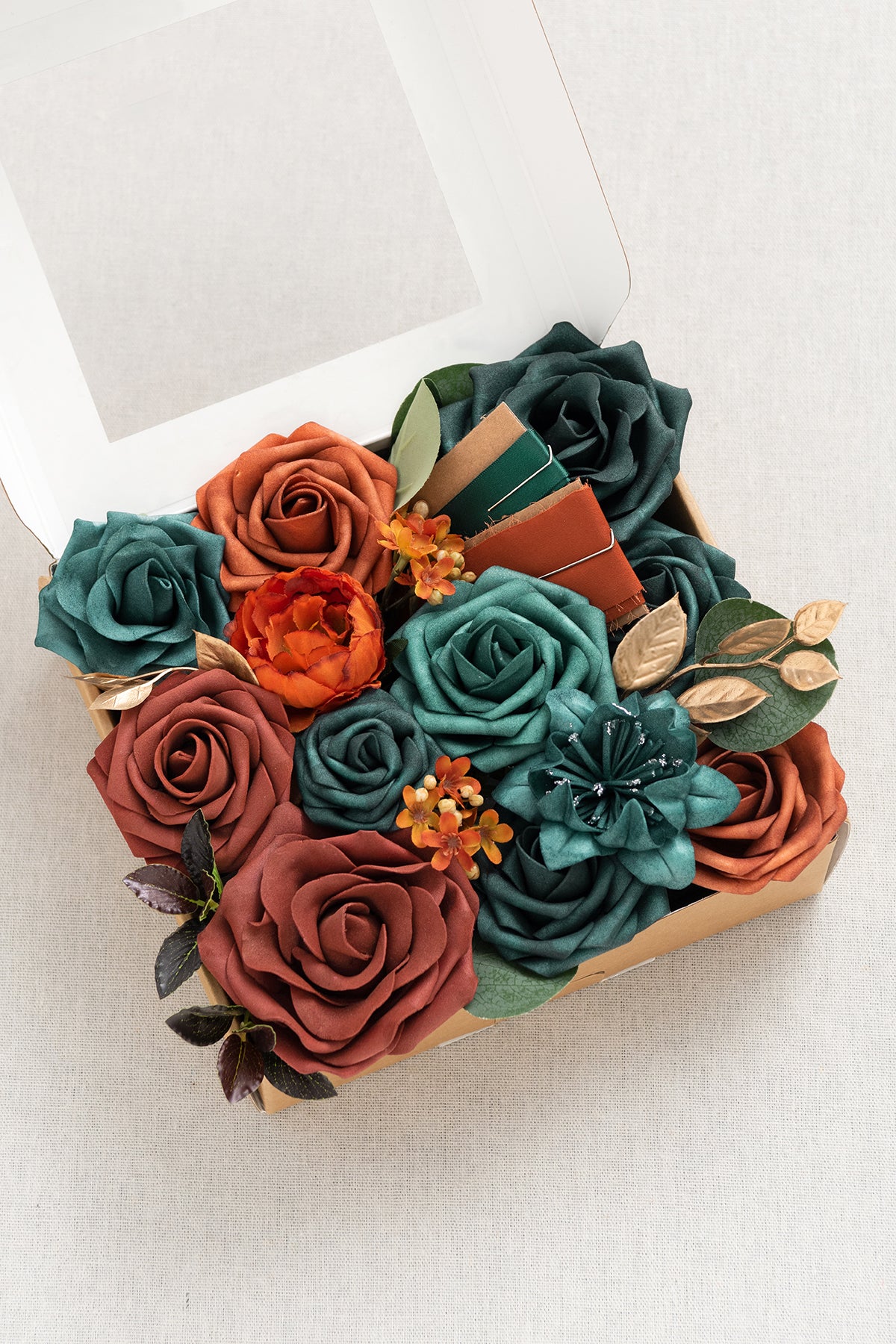 Caixas de flores de designer Moody Teal