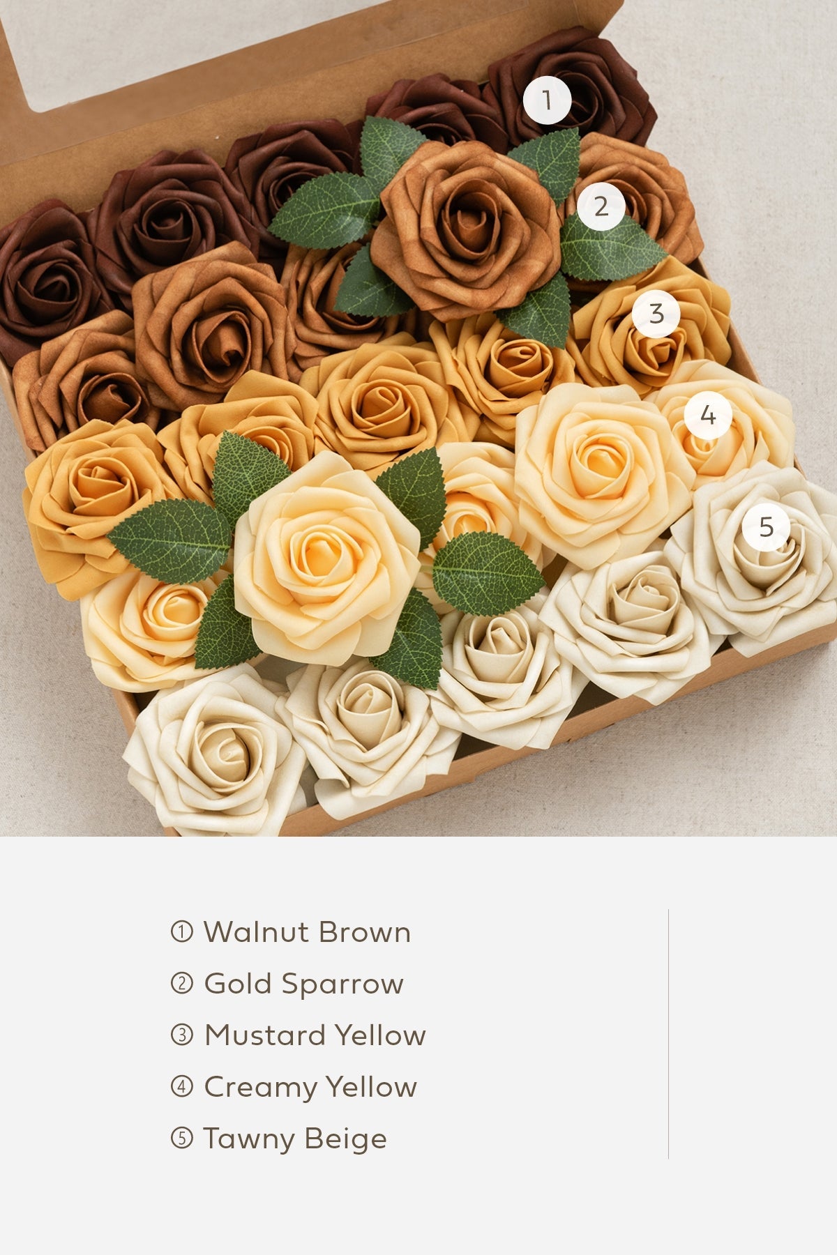 Rosa de espuma 3" com haste - 66 cores