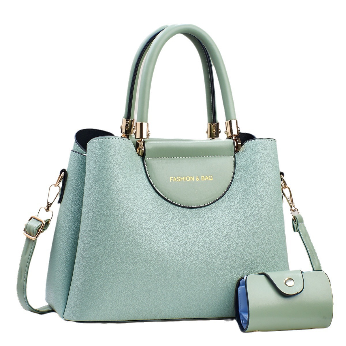 Conjunto de duas peças de elegantes bolsas a tiracolo de grande capacidade