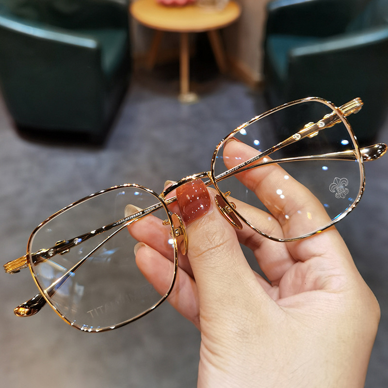 Cross-border foreign trade new fashion large frame reading glasses hot sale high-end middle-aged and elderly people anti-blue light reading glasses men's