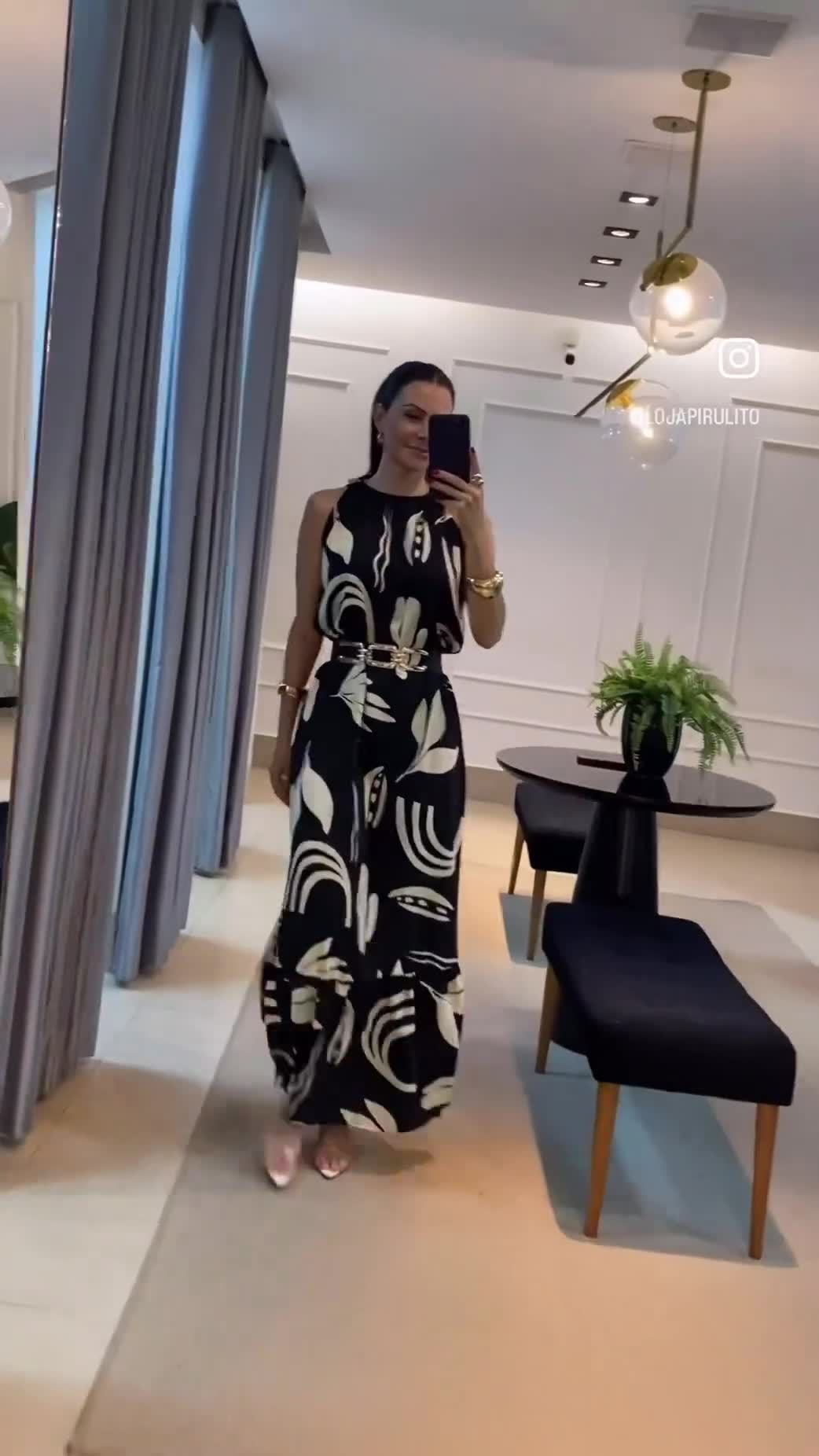 ✨【S-5XL】Vestido de alta qualidade, confortável e elegante