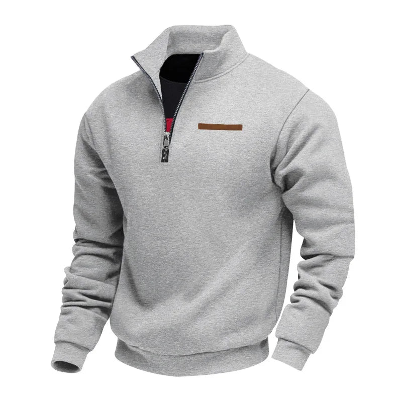 Sweatshirt Rafael Premium Soft Fleece com Meio Fecho