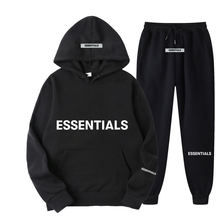 CONJUNTO DE HOODIE ESSENCIALS Masculino e Feminino