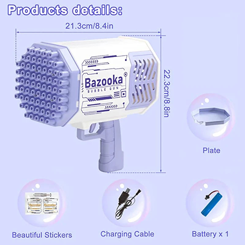 Descubra a explosão de alegria com o Bubbly Rocket