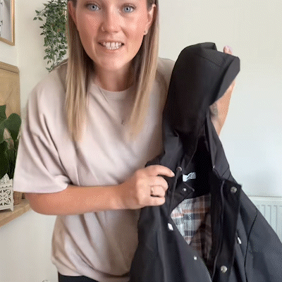 🍂Liquidação Outono 49% 💗🧥Blusão impermeável xadrez definitivo para mulher🍃