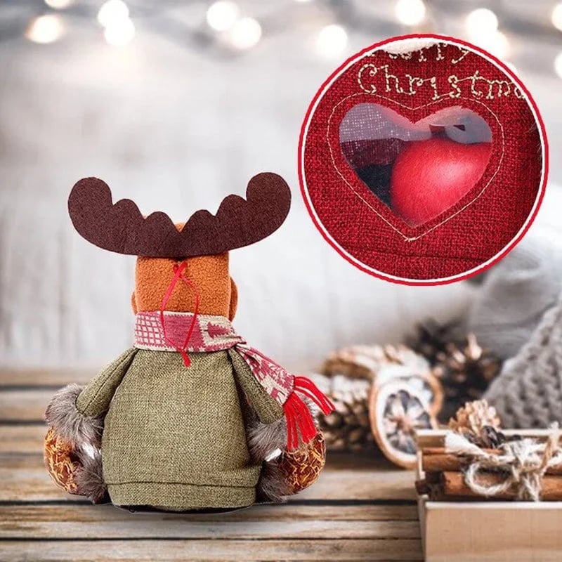 🍎Design de fecho de correr de sacos para presentes de Natal