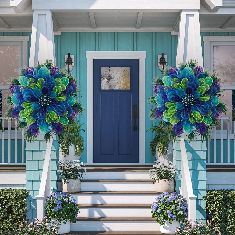 💖 Oferta por tempo limitado💖 45% OFF - Coroa de Pavão