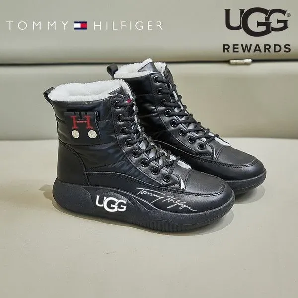 Novos sapatos casuais com sola grossa