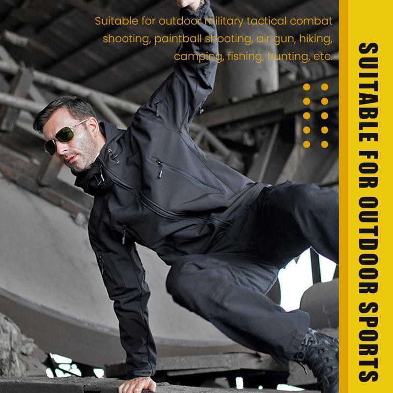 Jaqueta tática militar impermeável ao ar livre