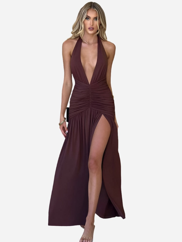 Viral GlamourVibe™ Backless Dress (Free Necklace)