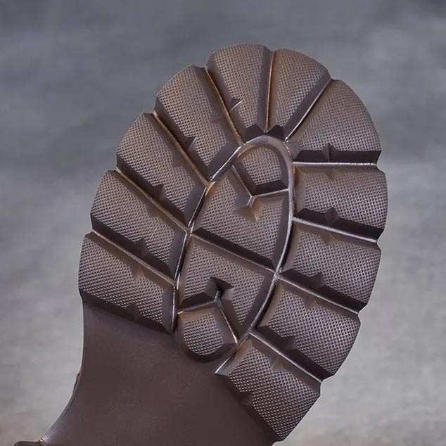 Presente ideal - Botas femininas ortopédicas de couro confortável