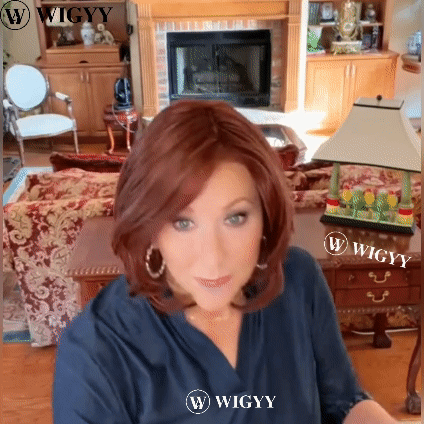 Perucas Wigyy Red Auburn Straight Bob