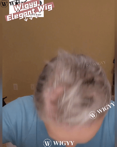 Wigyy Peruca Loira Reta Elegante