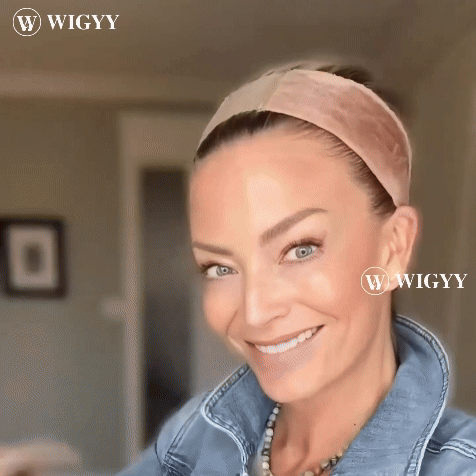 Wigyy Bob Peruca Elegante com Franja