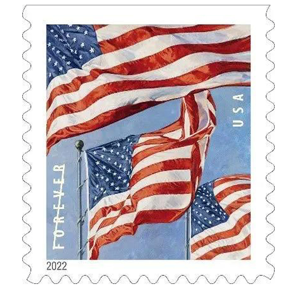 2022 U.S. Flag Forever First Class Postage Stamps
