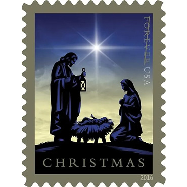 2016 Nativity Forever First Class Postage Stamps