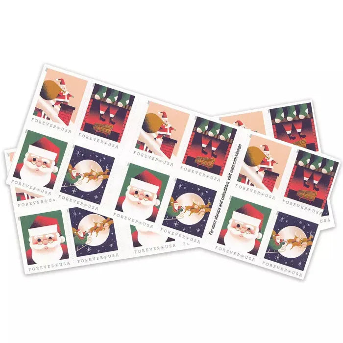 2021 A Visit from St Nick Forever First Class Postage Stamps