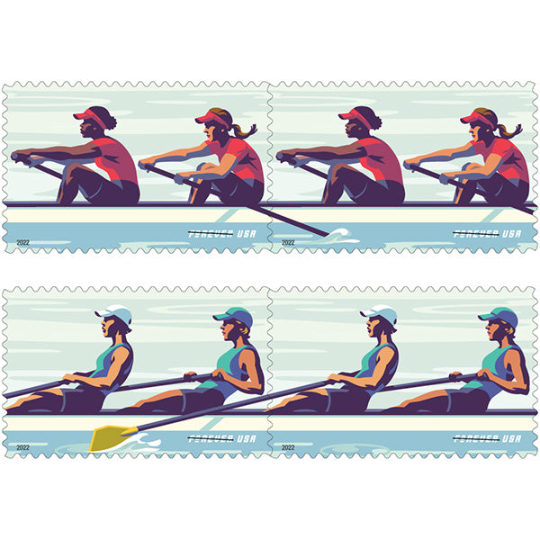 2022 Women's Rowing  Forever First Class Postage Stamps