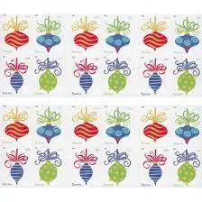 2011 Contemporary Christmas: Holiday Baubles Forever First Class Postage Stamps