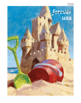 2026 A Day at the Beach Forever First Class Postage Stamps