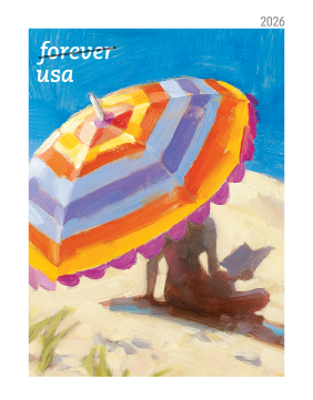 2026 A Day at the Beach Forever First Class Postage Stamps