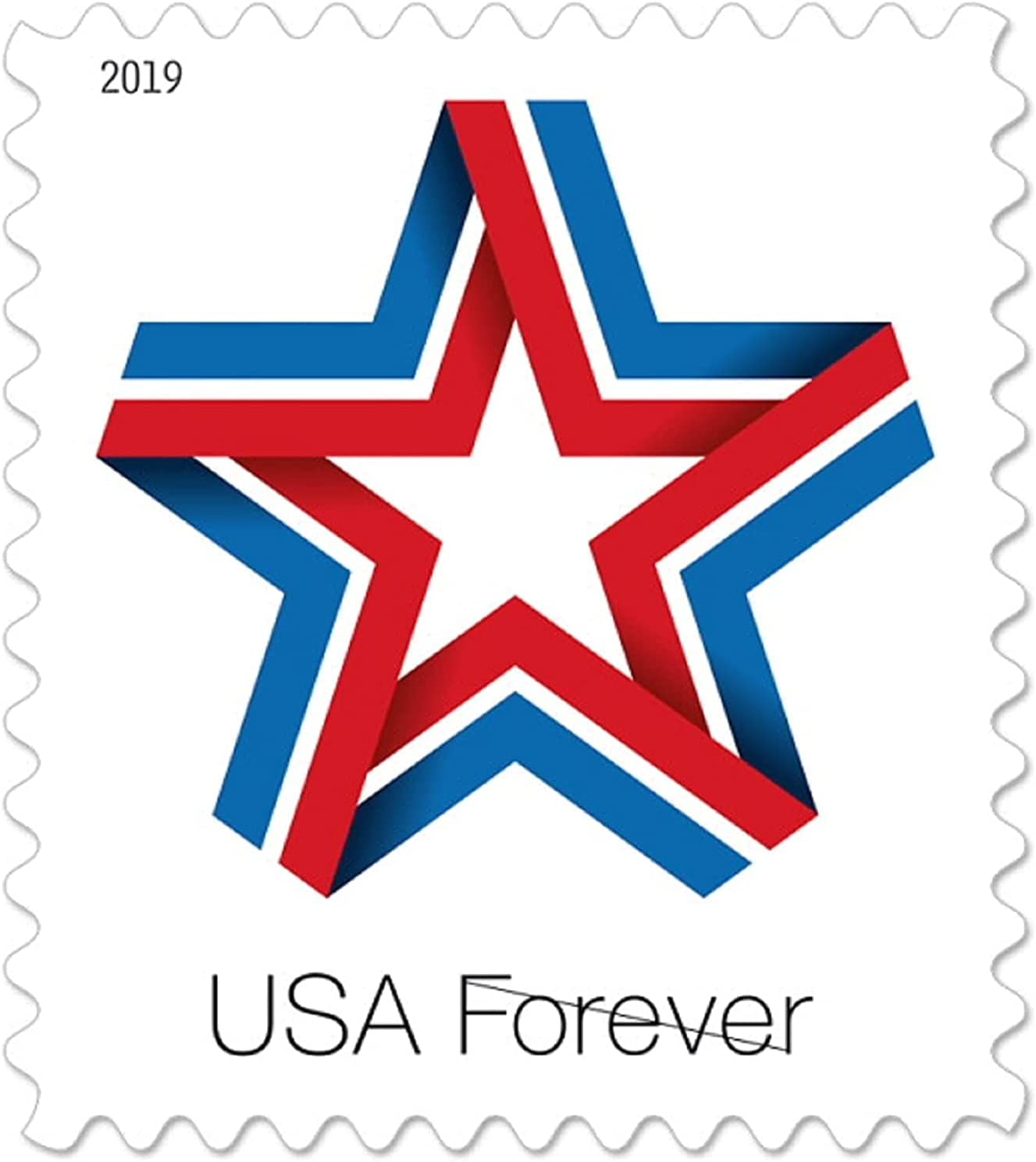 2019 Star Ribbon Forever First Class Postage Stamps