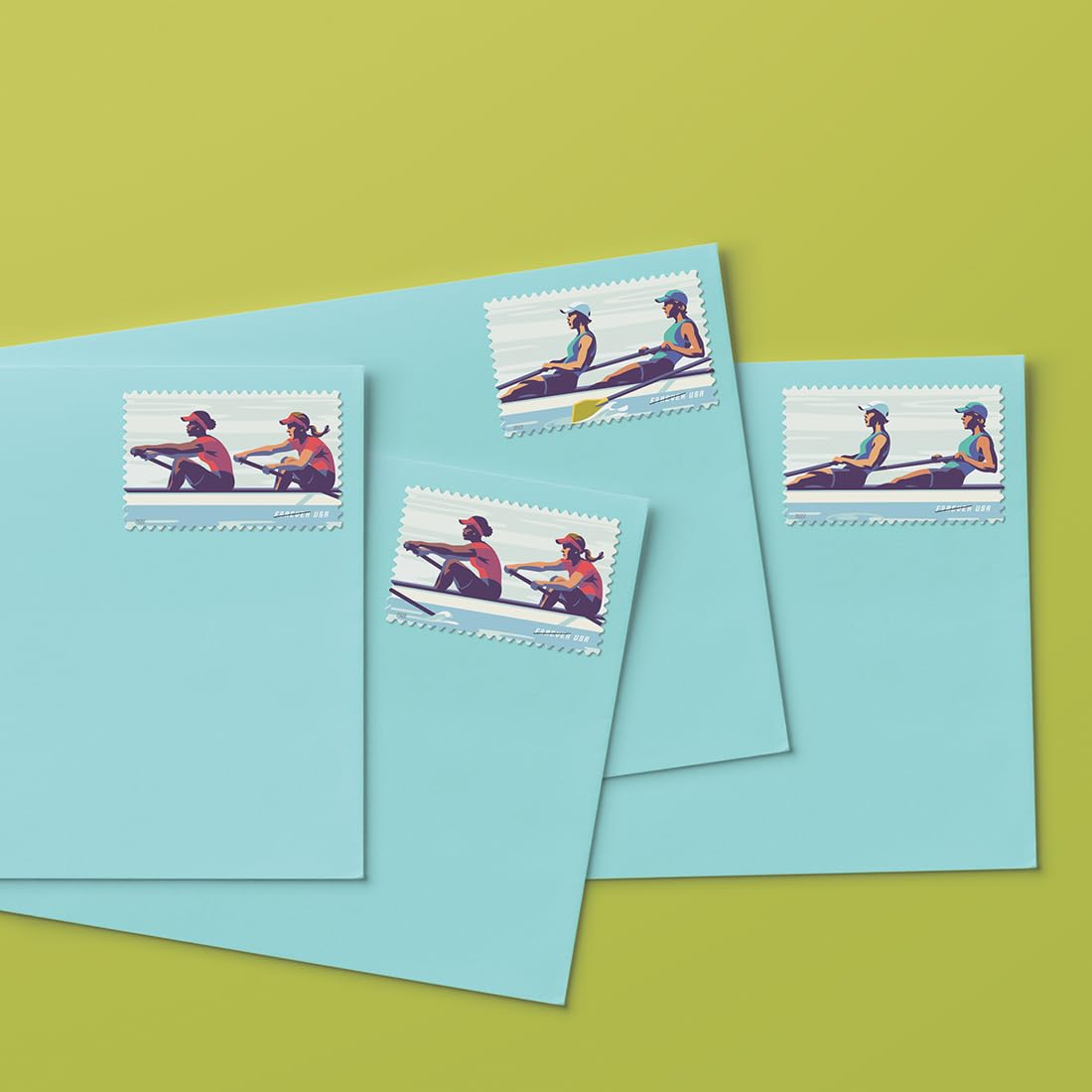 2022 Women's Rowing  Forever First Class Postage Stamps