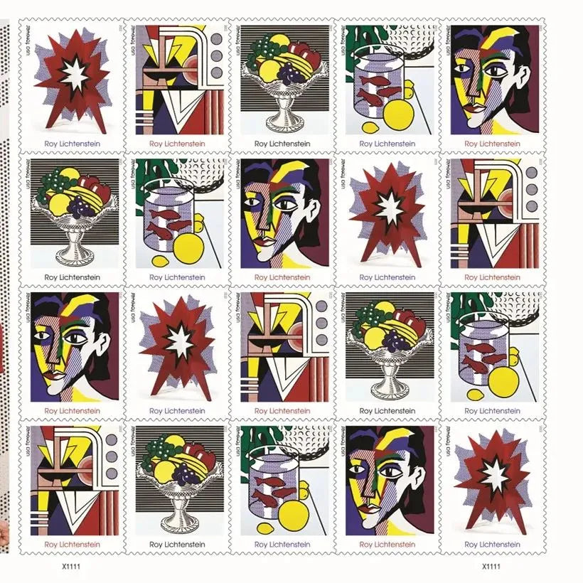 2023 Roy Lichtenstein¡'s Pop Art Forever First Class Postage Stamps