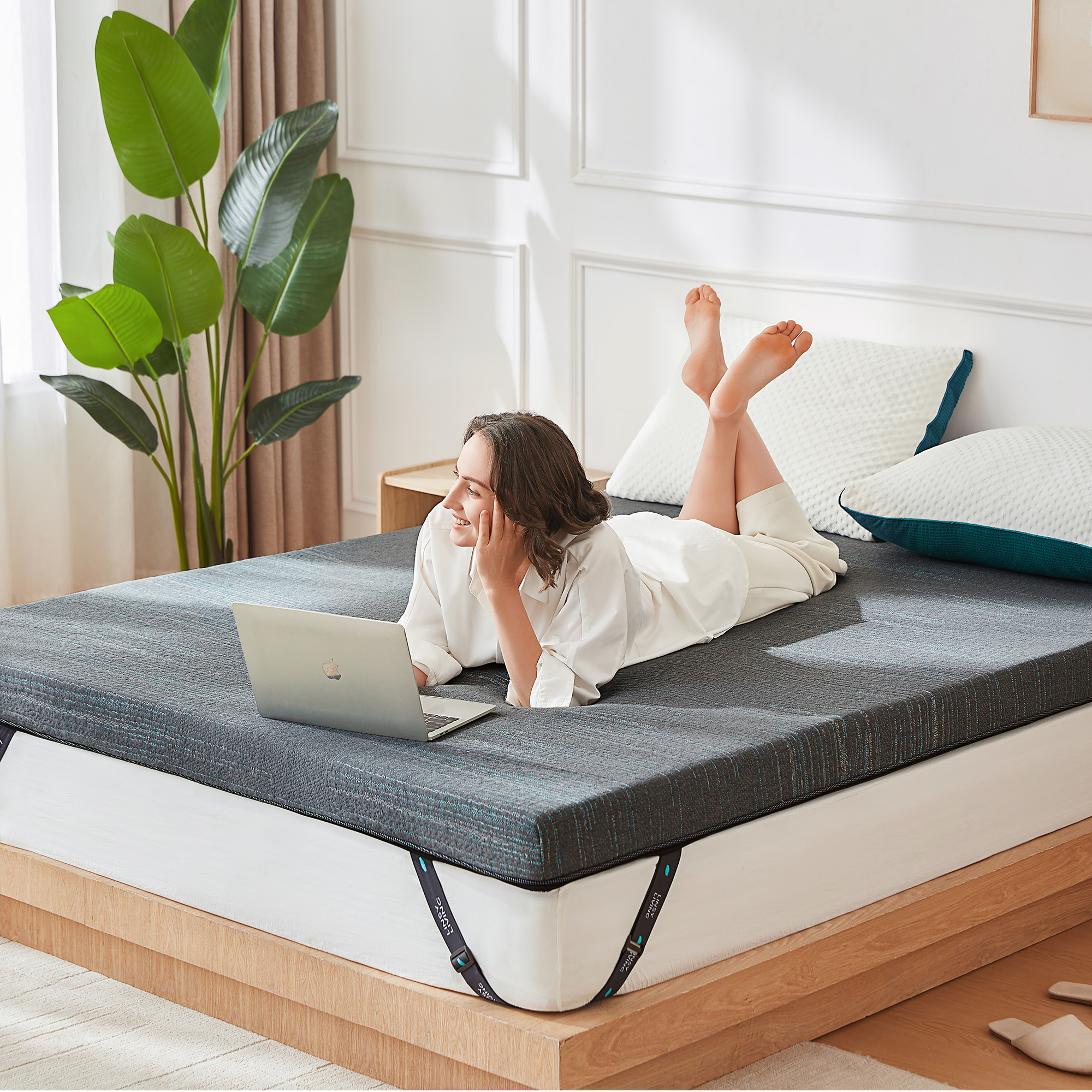 エマスリープ、キングサイズ、マットレス