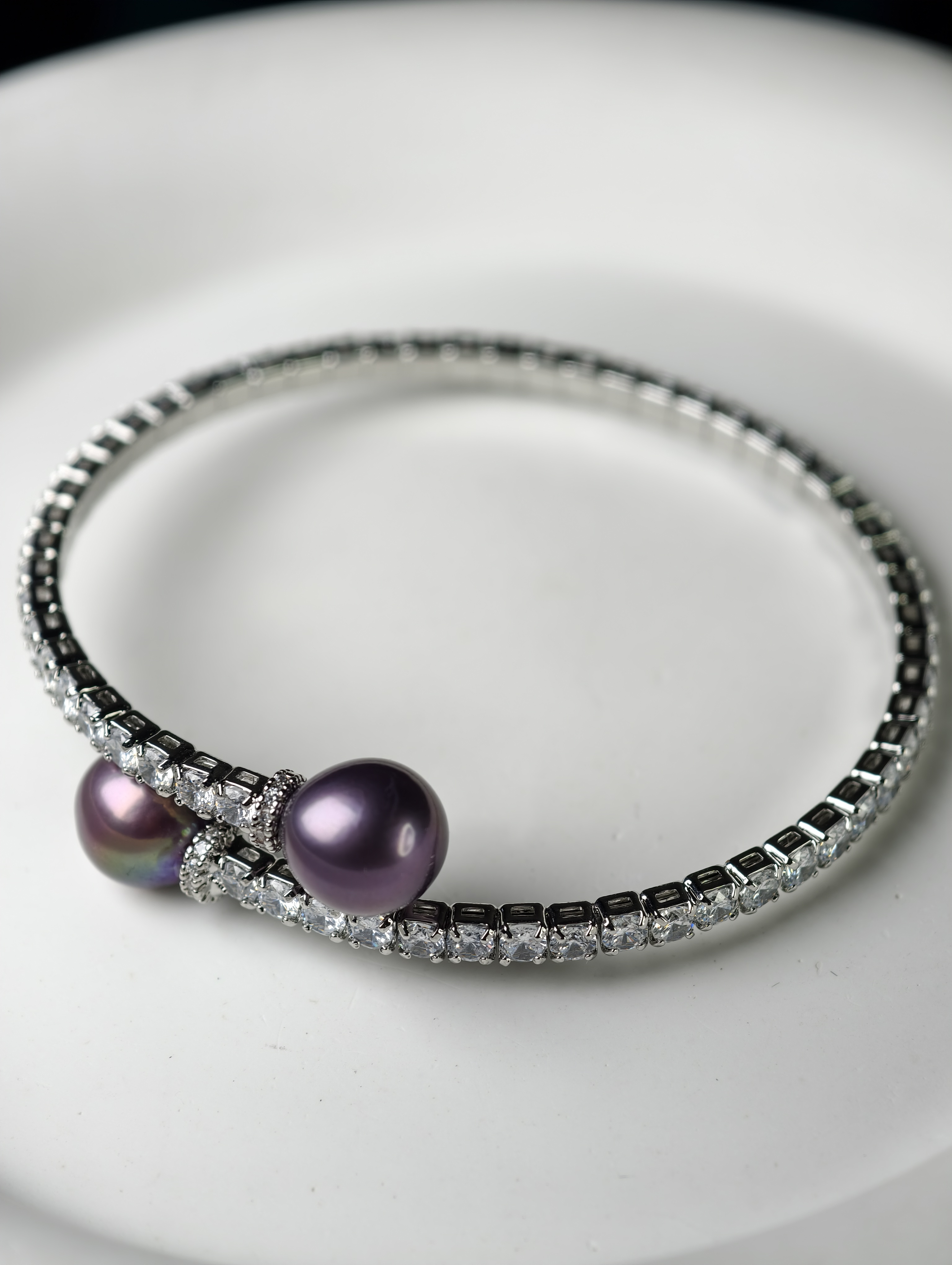 Purple Edison Bracelet