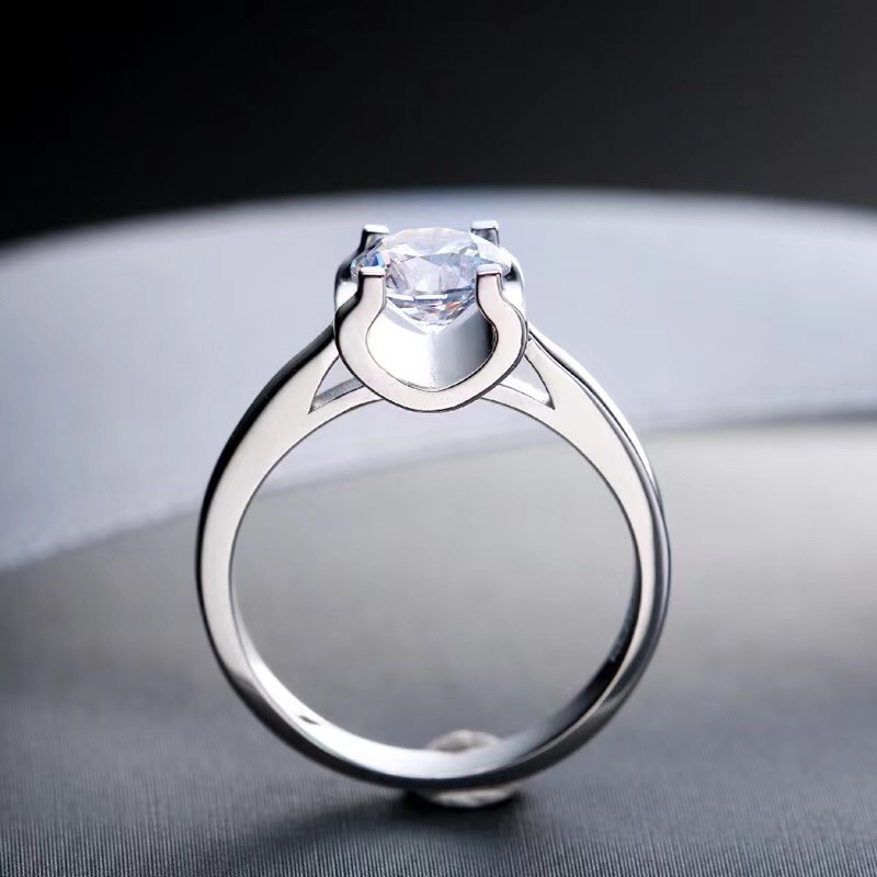 [Copy][Copy]MoissaniteClassic Bull Head ring S925 silver,经典牛头