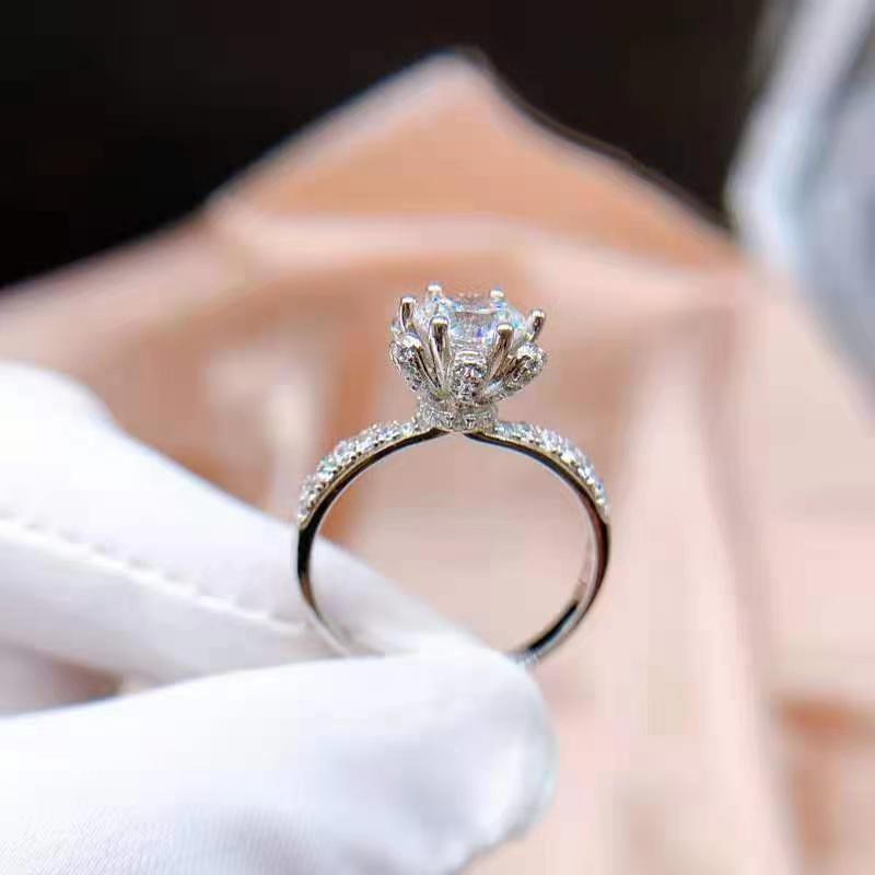 Moissanite Rings